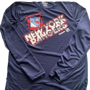 NY Rangers play dry 👦🏻 long sleeve sz M